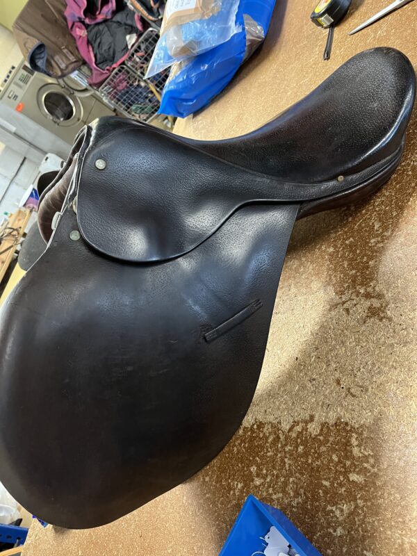 Black 16” saddle