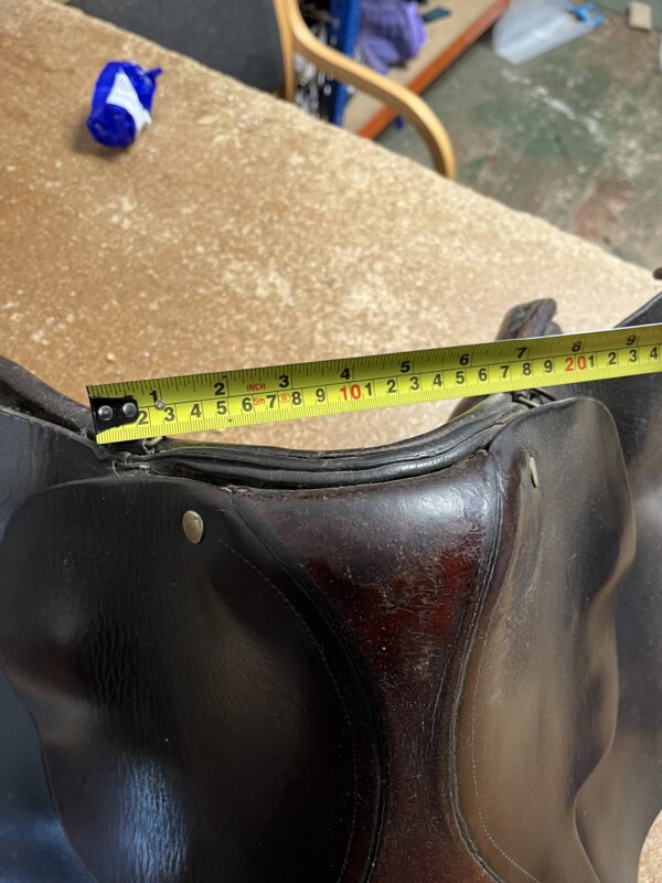 17” brown saddle - Image 3