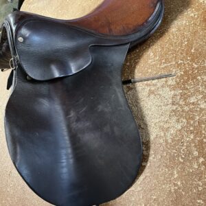 17” brown saddle