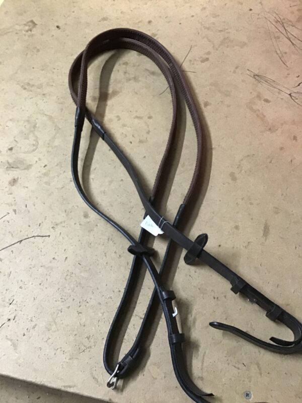 Brown reins