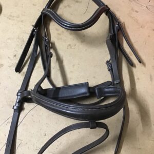 Brown comfort bridle full