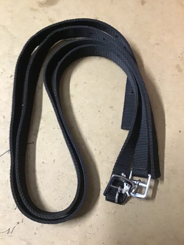 Synthetic stirrup leathers 53”