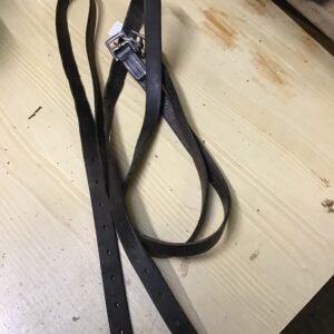 60” brown stirrup leathers
