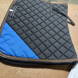 Full black saddle pad NEW