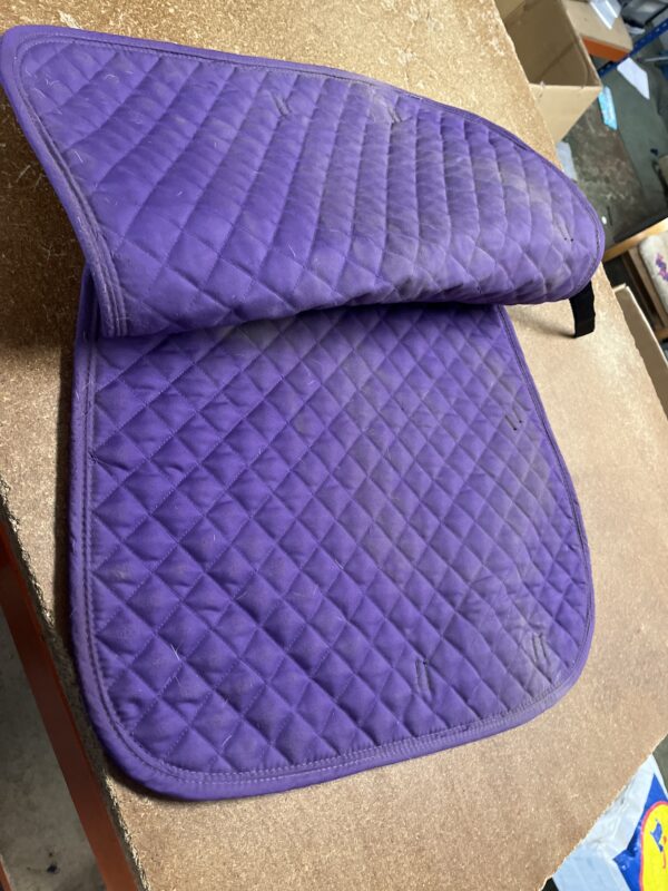 Purple pony/cob saddle pad - Image 2
