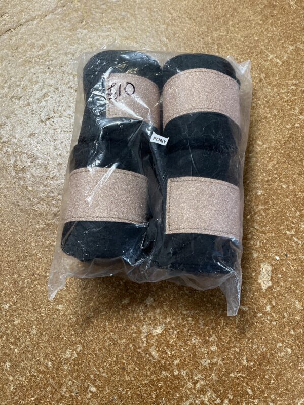 Pony black bandages NEW