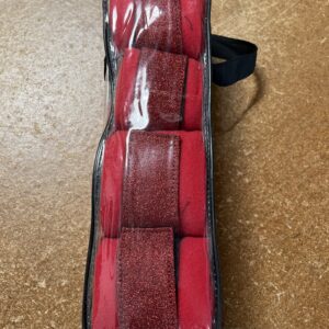 Red fleece bandages NEW