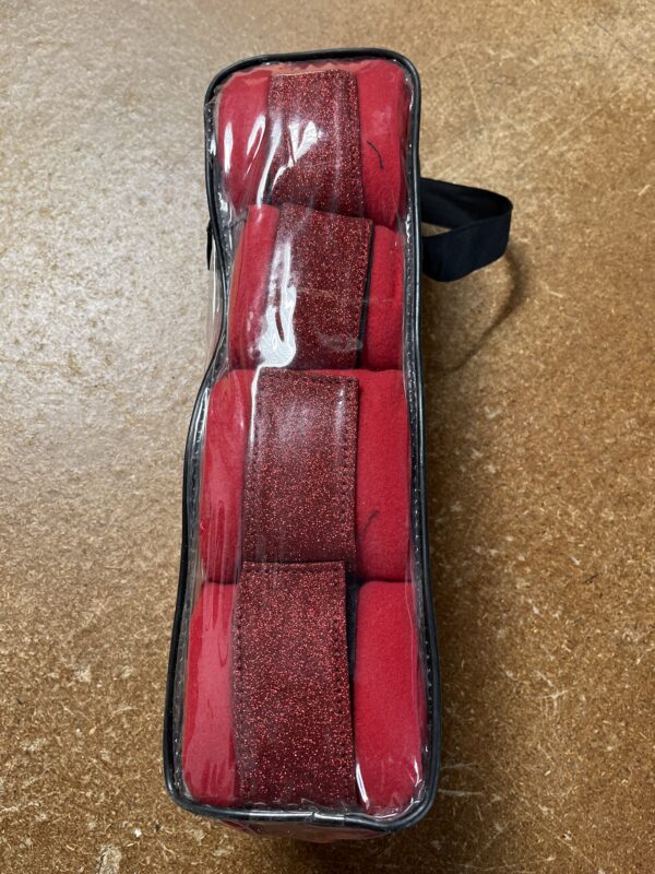 Red fleece bandages NEW