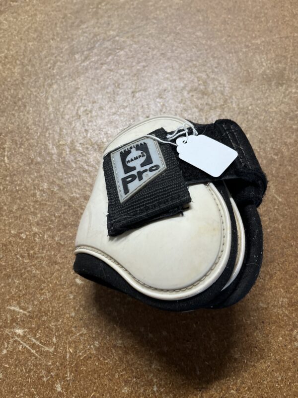 Cob white fetlock boots