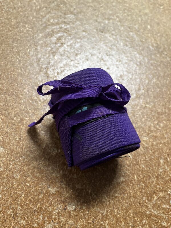 Purple tail bandage
