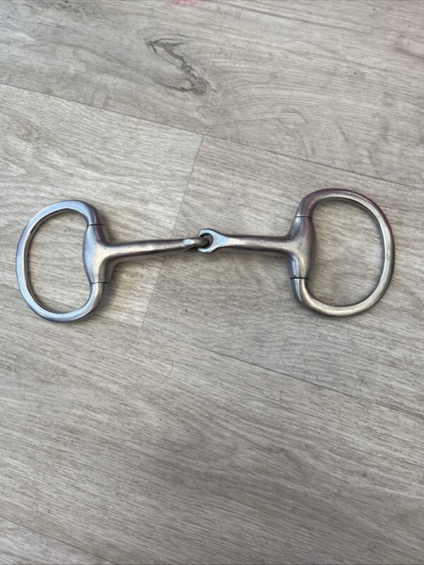 4 3/4” jointed eggbutt snaffle