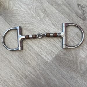 5” D-ring jointed snaffle