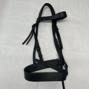 Cob black bridle