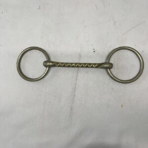 5 1/2” twisted loose ring snaffle