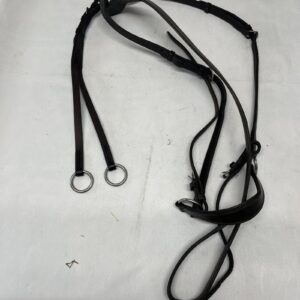 Full brown 3 pt breastplate w/ running martingale attachment