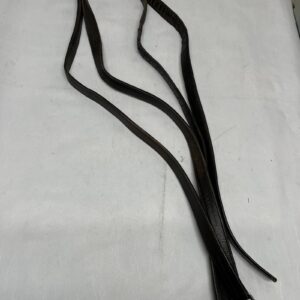 64” brown stirrup leathers