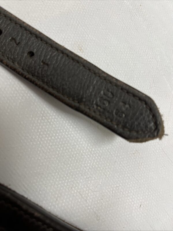 64” brown stirrup leathers - Image 2