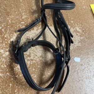 Black cob bridle