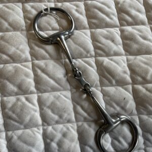 5.5” double jointed snaffle