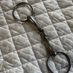 5 1/2” loose ring double jointed snaffle