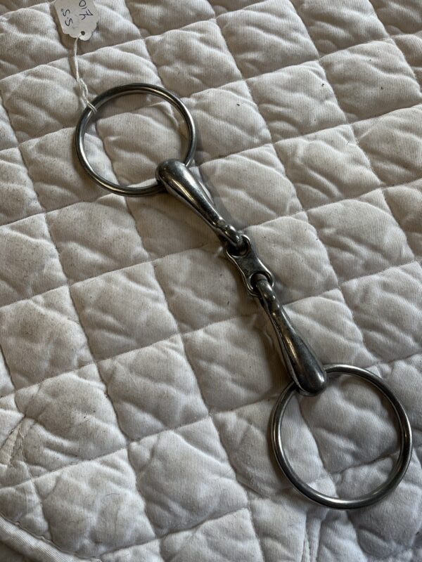 5 1/2” loose ring double jointed snaffle