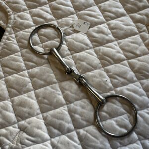 5 1/2” loose ring double jointed snaffle