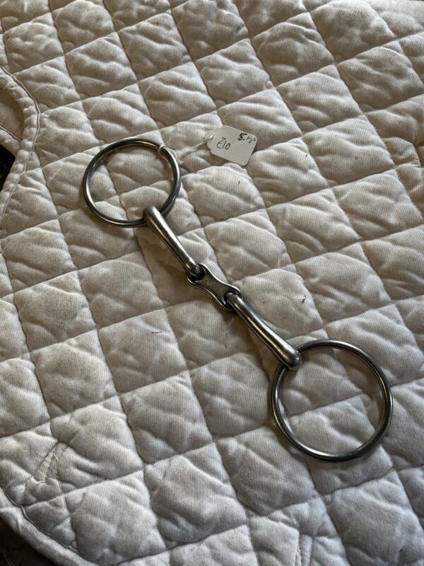 5 1/2” loose ring double jointed snaffle