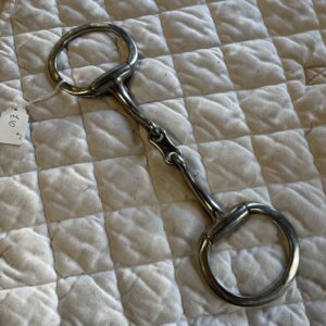 6” double jointed snaffle
