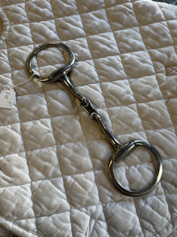 6” double jointed snaffle