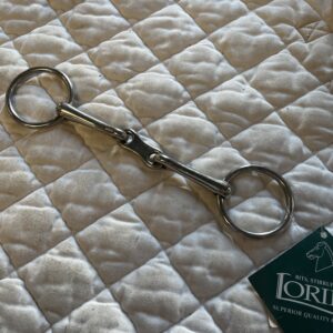 5 3/4” French link Weymouth bradoon