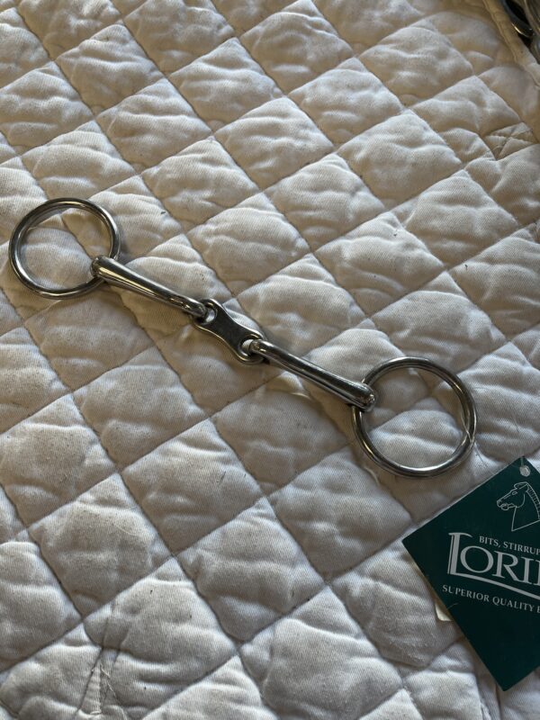 5 3/4” French link Weymouth bradoon