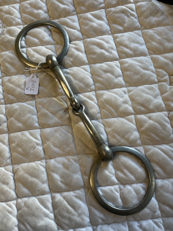 6 1/2” loose ring snaffle