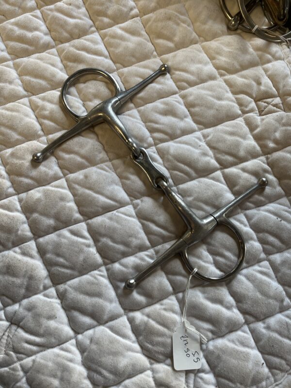 5 1/2” full cheek snaffle