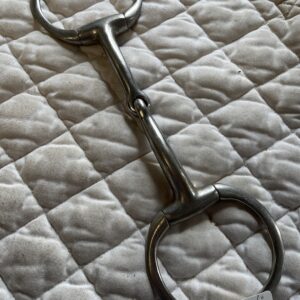 6” single jointed snaffle