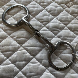 4 1/2” single jointed snaffle