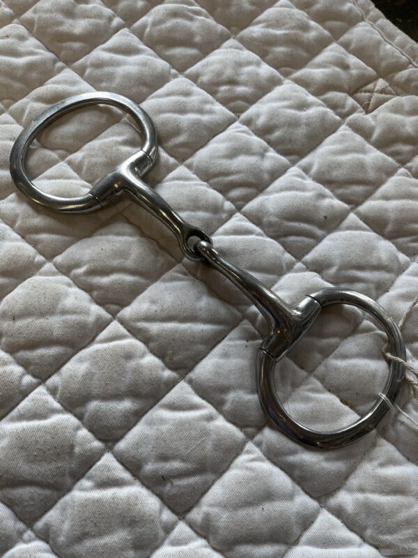 4 1/2” single jointed snaffle