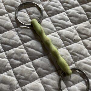 5 3/4” happy mouth snaffle