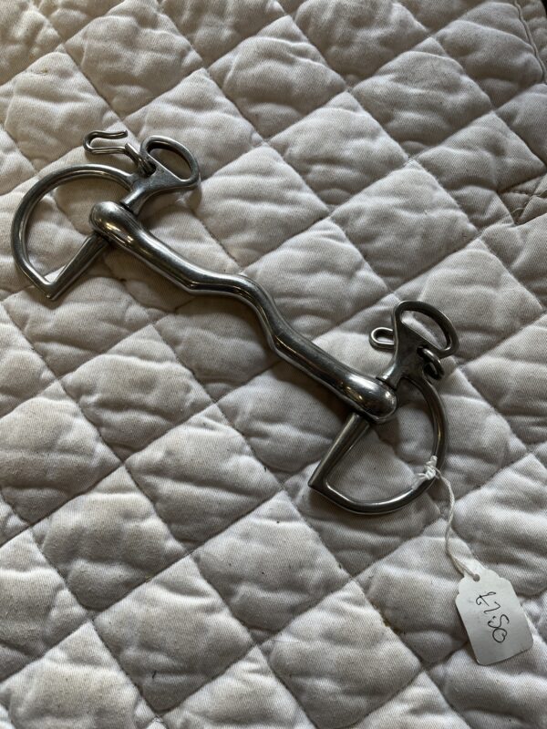 5 1/4” kimblewick no curb chain