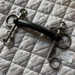 5.5” rubber Pelham bit