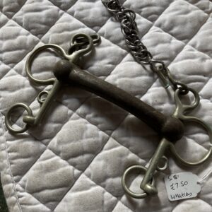 5” straight bar Pelham