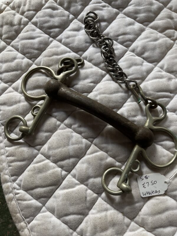 5” straight bar Pelham