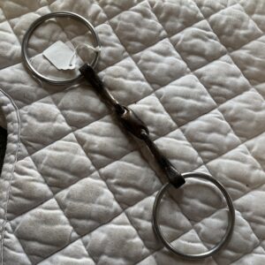 5.5” sweet iron snaffle