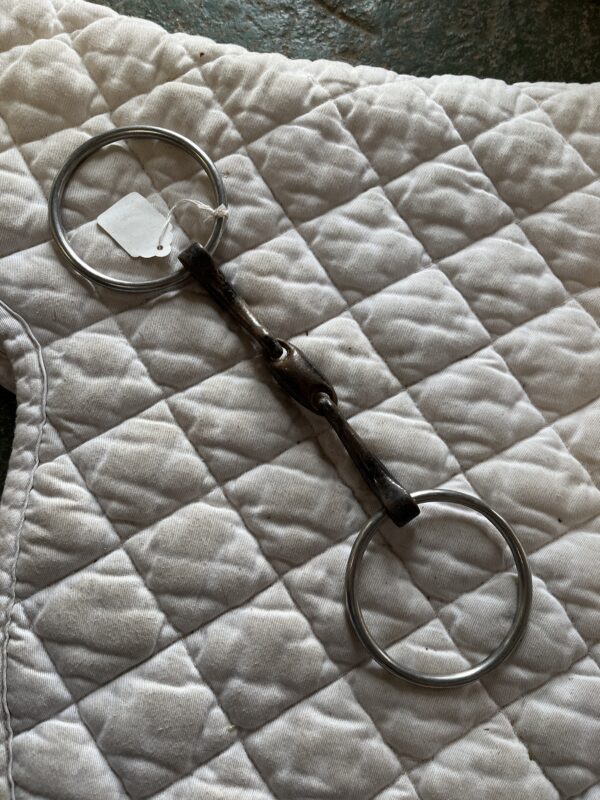 5.5” sweet iron snaffle