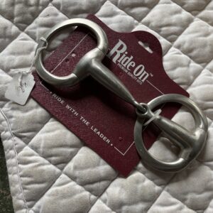 5” single jointed snaffle
