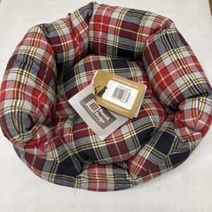 18” lumberjack dog bed