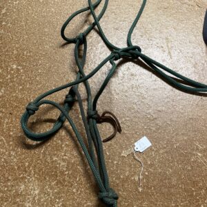 Green pressure point headcollar