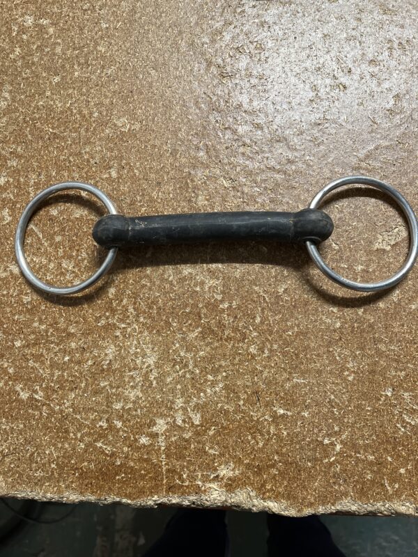 5” rubber straight bar