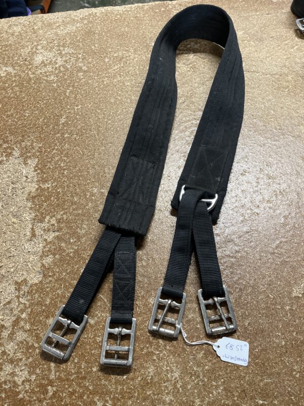 52” black girth
