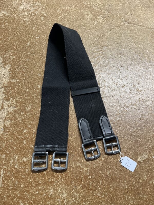 34” black girth