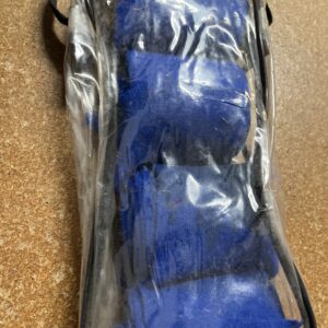 Blue bandages